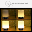 Bluetooth Speaker Lamp Color Changing Lamp Bedside Lamp Touch Control Lamp