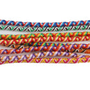 9Pcs Colorful Braid Bracelet Anklets Friendship Cords Strand Bracelet - Jewelry