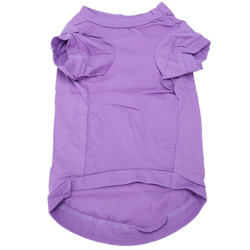 Dog Cat T-Shirt Clothes Vest Tee Cotton Puppy Pet Apparel Costume Coat Jack C9Q7