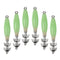 6pcs Luminous Body Fishing Lure Squid Jig Hook Sea Fishing Hooks Fishhooks