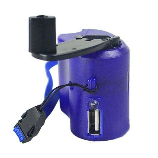 Edc Usb Phone Emergency Charger For Camping Hiking Outdoor Sports Hand Cran F2N4