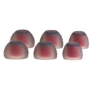6Pcs Silicone Eartips Earbud For Moving Iron In-Ear Headphone Earphone 3 Pairs