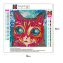 5D DIY Full Drill Diamond Painting Cat Cross Stitch Embroidery Mosaic Kit
