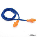 10Pcs Soft Silicone Corded Ear Plugs Reusable Hearing Protection Earplugs U O4H6