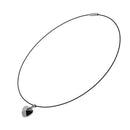 20Pcs Black Stainless Steel Wire Cord Necklace Choker Findings DIY 46cm