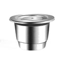 Reusable Stainless Steel Coffee Capsule Refillable Basket for Nespresso (A) A