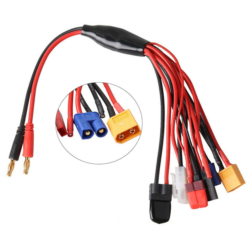 4.0mm Banana Connector To Female Tamiya Futaba Adapter Cable Multifunctional