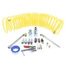 20 Pieces Air Hose Fittings Air Compressor Accessory Kit With Blow Gun