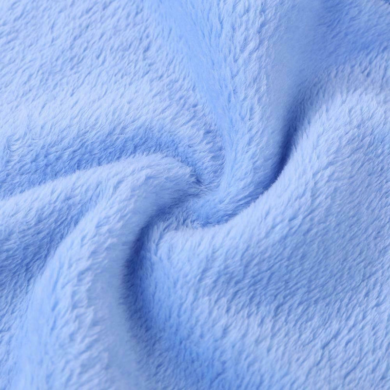 Chemical-free Cosmetics Makeup Remover Face Cloths Soft Clean Towel (Blue)