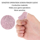 6Pcs Sweat-proof Mobile Game Thumb Finger Sleeve Touch Screen Sensitive Glov Gw