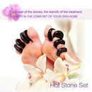 12 Pieces Stone Natural Basalt Facial Beauty Massage Stone Salon Spa Stones