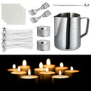 106 Pcs Candle Making Kit Scented Candles DIY Craft Tools Pouring Pot Wax Wicks