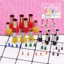 40PCS Clay Cutters Mini Round Stainless Steel Mold for Polymer Pottery Clay