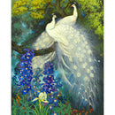 1000pcs Jigsaw Paper Puzzles White Peafowl Educational Toys for Adults Kids