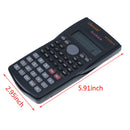 Handheld Multi-function 2-Line Display Digital LCD Scientific Calcula .