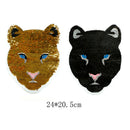 cheetah reversible change color sequins sew on patches for clothes diy patchJ3CY