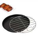 2PCS BBQ Gas Grate Grids Steel Wire Cooking Replacement For Outdoor Camping