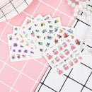 50X nail art water decals transfer stickers butterfly flower decoration tips M&