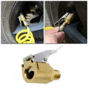 1Pc Car Tyre Wheel Tire Air Chuck Inflator Pump Valve Clip Connector Adapte U2S0