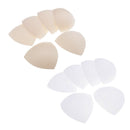6 Pairs Triangle Inserts Pads Cup Bra Women Sports Enhancer Bikini Swimsuit