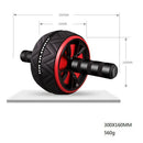 Abdominal Steel Exercise Wheel Fitness Strength Stomach Training Roller White