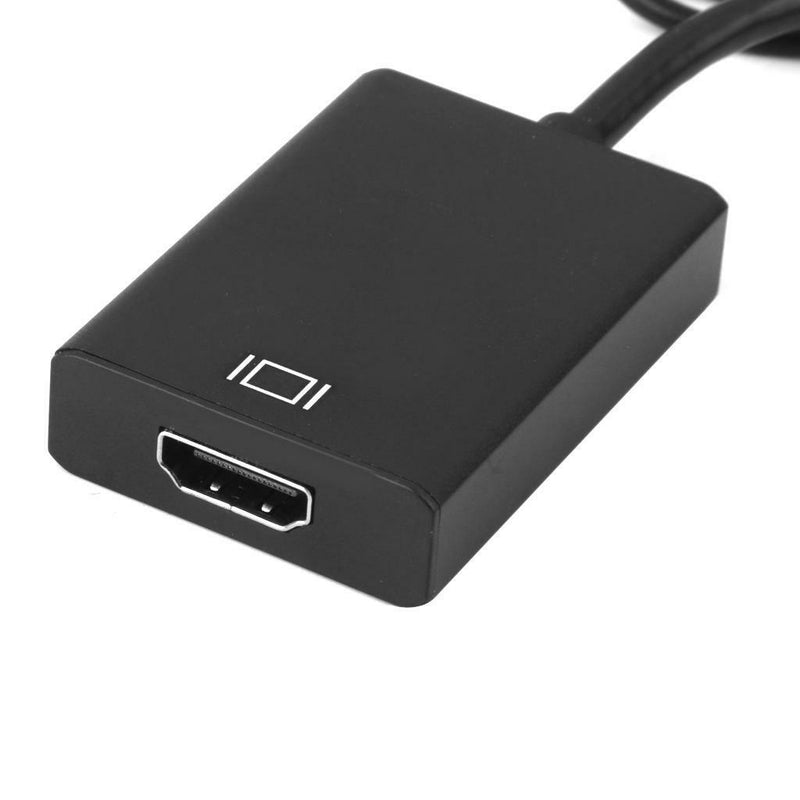 VGA Male to HDMI Female SVGA Video Converter Adapter Cable For PC DVD HDTV