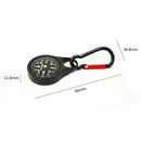 Outdoor Camping Navigation Pocket  With Carabiner Boating Zinc Alloy