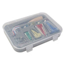 Bias Tape Maker Set 6MM 12MM 18MM 25MM Sewing Quilting Tools 56Pcs/Set