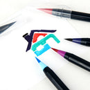 10 Pcs Soft Brush Pen Set Watercolor Painting Art Markers Pen for Drawing C