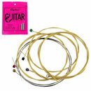 Orphee 6Pcs/set Acoustic Guitar String Hexagonal core+8% nickel FULL,Bronze N4C7