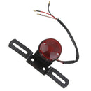 Red Motorcycle Stop Light for Cafe Racer Chopper Accs