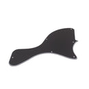 1PC Celluloid Guitar Pickguard Material Scratch Plate Shaped Black