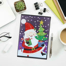 DIY Santa Claus Special Shaped Diamond Painting 60 Page A5 Notebook Notepad