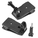 360Â° Rotatable Multi-functional Backpack Clip with Screw for GoPro 4 3+ 3