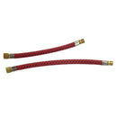 2pcs Bike Pump Extension Hose American Valve Extender Tube Schrader Valves
