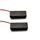 Hot 2x AAA Battery 3V Holder Box Case with ON/OFF Switch Black Battery STK