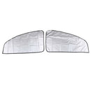 2 x Car Side Window Sun Shade - Magnetic Curtain for Kids with Sun Protection .