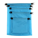 New 5 pcs Set Waterproof Dry Bag Sack Storage Pouch Camping Kayaking Blue