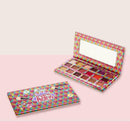 18 Colors Shimmer Matte Eyeshadow Palette Powder Eyeshadow Kit Makeup Set P S4P1