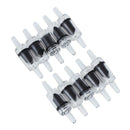 10 pcs Non-Return One Way Check Valve CO2 Aquarium Fish Tank Air Pump