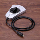 Digital Audio Optical Fiber Cable Toslink 3-Way Selector Switch 3 To 1 A