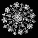 Gorgeous Floral Wedding Prom Bridal Brooch Pin F5A9