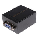 2Pcs VGA Extender Adapter Over to RJ45 Cat5e Cat6 Ethernet Cable Converter