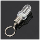 Change Color Portable U Shape LED Bulb Keychain Light Lamp Torch Keyring Ra