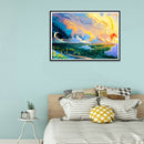 1000pcs DIY Picture Assembling Sun and Moon Jigsaw Puzzle Kids Adults Toys