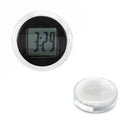 Motorcycle Digital Clock Watches Waterproof W/ Stick Motorbike Time Display