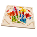 Chinese Checkers Board Flying Chess Ludo Board Game 2 in 1 the Whole Family