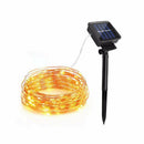 Solar LED Lawn Lamp Outdoor waterproof Copper Wire Fairy String Light for G U8M3
