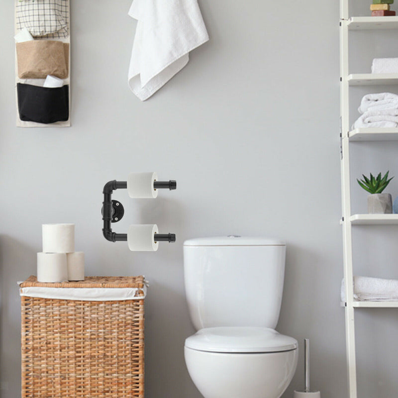 Modern Towel Bar Towel Rack, Iron Bathroom Hardware Towel Hanger Wall Mounted,