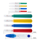 9 in 1 Thread Cutter Seam Ripper Stitch Unpicker with Plastic Scissors Kit A